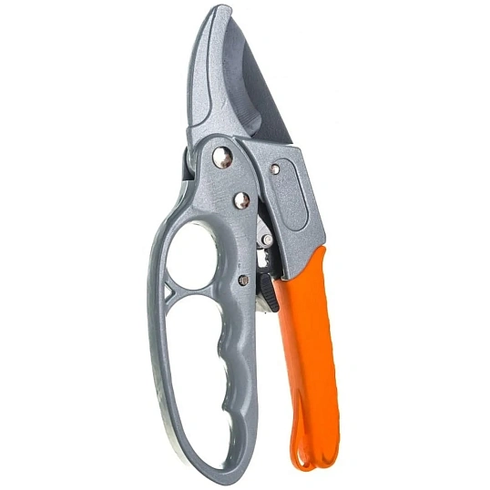 Секатор ,200мм.,возвратная пружина,храповый механизм, Вихрь