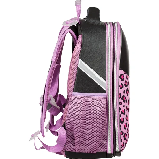 Ранец Комус Класс LEO сиреневый,Basic, 2 отд., эргоном. Спинка