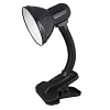 Светильник Ultraflash UF-320P C02 черный с прищепкой, 230В, 60Вт, E27
