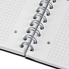 Бизнес-тетрадь SMARTBOOK А4 120л. клетка,спир,микроп,разд,карм,жел-оран
