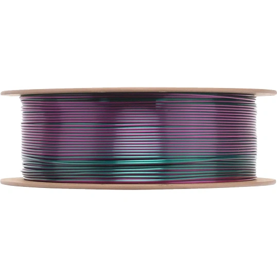 Катушка нить пластиковая PLA-Silk Mystic, 1.75 mm, Red Green Blue, 1 кг