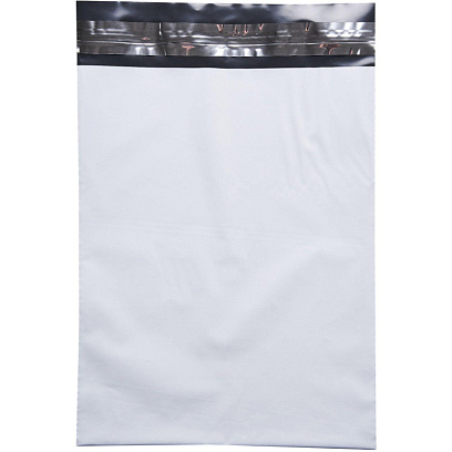 Курьер-пакет без печати, без кармана,190x240+40, 50 мкм (100 шт/уп)