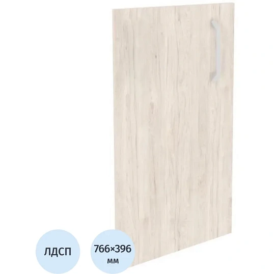 Дверь ONIX ЛДСП низкая левая (1шт) O.D-3(L) денвер светлый В766