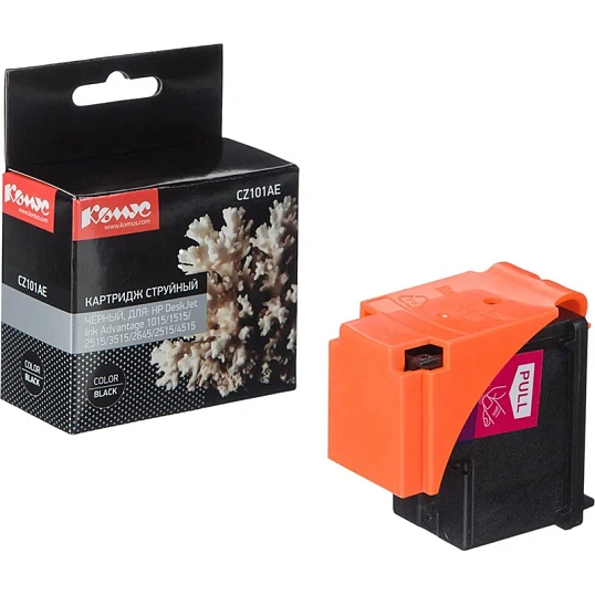 Картридж струйный Комус 650 CZ101AE чер. для DJ Ink Advantage 2515/3515