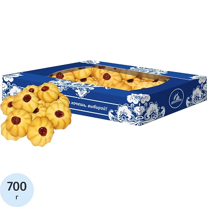 Печенье Курабье Невская Сушка манго, 700г