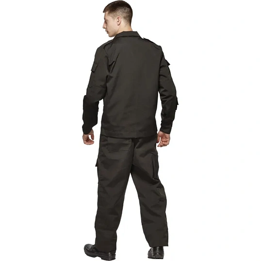 Костюм охранника ло32-КБР черный (48-50) 170-176