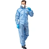 Комбинезон одноразовый защитный с капюшон SafeGard76 синий р-р XXL (ESB428)