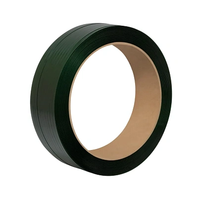 Лента ПЭТ зеленая 12,0x0,6 (2500 м)