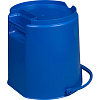 Ведро FBK 15л синее, армир. пластик противоударный, круглое, 80101-2