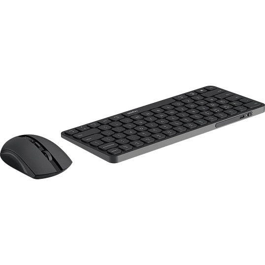 Набор клавиатура+мышь RAPOO беспроводная 9050S, цв. Dark Grey