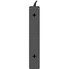 Сетевой фильтр SVEN SF-05E 5,0 м (5м/5р с защит шторки) черный (SV-021573)