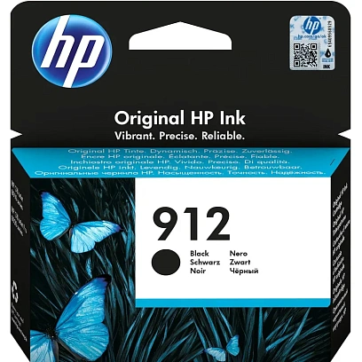 Картридж струйный HP 912 3YL80AE чер. для OfficeJet 801x/802x
