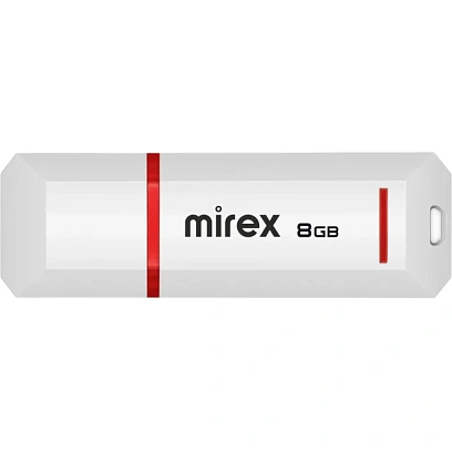 Флеш-память Mirex USB KNIGHT WHITE 8Gb (13600-FMUKWH08 )