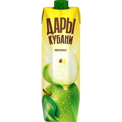 Нектар Дары Кубани яблочный 0,95л