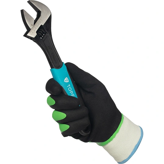 Перчатки TOPFORT ут. КЩС МБС от порез.прокол. с дв. лат. Фриз Сполдер D р.8