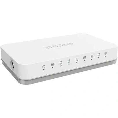 Коммутатор D-Link DGS-1008A Unmanaged Switch 8x1000Base-T (DGS-1008A/F1A)
