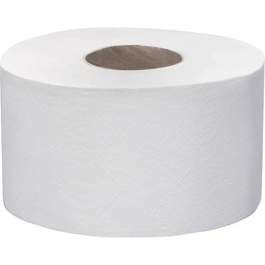 Бумага туалетная д/дисп Focus Eco Jumbo 1сл бел цел 200м 12рул/уп 5050784