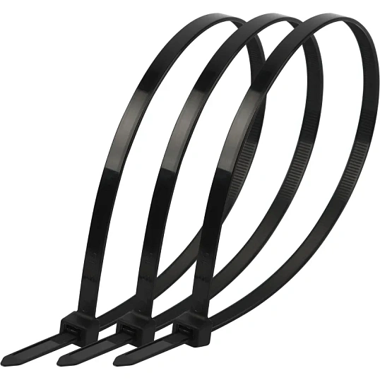 Стяжка (хомут) ЭРА нейлоновая 2.5 х 200 мм чёрная (100 шт/уп) NO-225-174