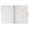 Бизнес-тетрадь А6,120л,кл,спир,пласт Attache Selection Flower Dreams 876753