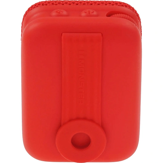 Колонка портативная Monster Atomic Atom, красная