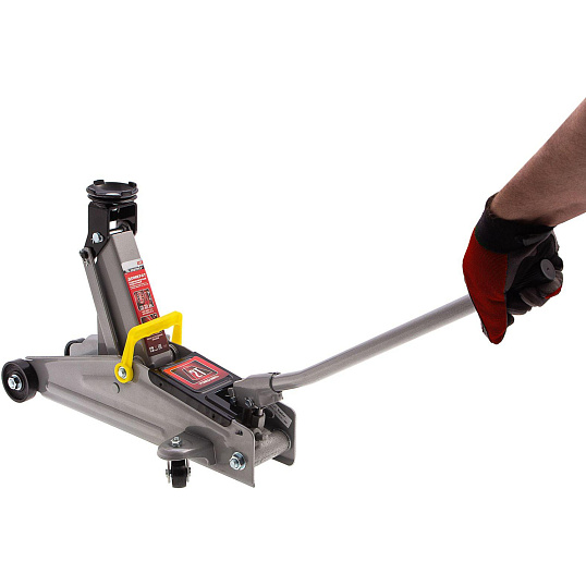 Домкрат гидравлический подкатной, 2т, 135-355 мм Matrix 51020