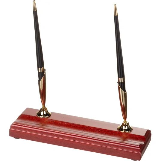 Набор настольный M6C-25A на 6 предметов из дерева, цвет: красное дерево