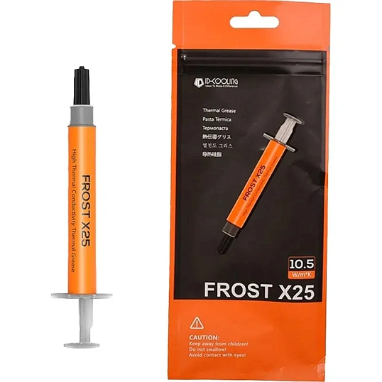 Термопаста ID-Cooling FROST X25 2g 10.5Вт/(м-К) шприц 2гр