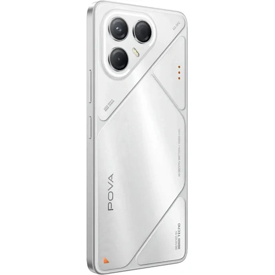 Смартфон Tecno POVA 7 5G 256Gb 8Gb Magic Silver