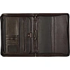 Папка деловая из кож/зам из кож/зам № 161 с ручкой, коричн., Россия