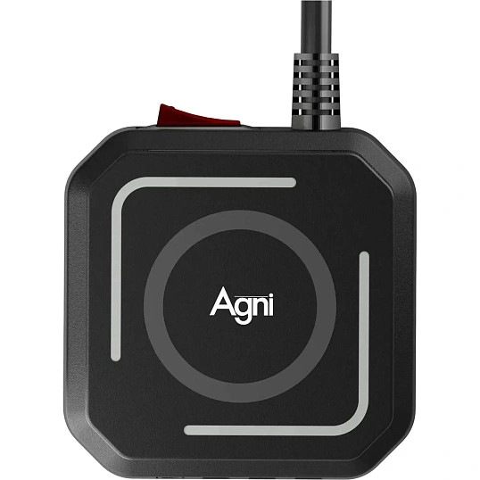 Сетевой фильтр AGNI  4р/2м,черный, 3USB + 1Type-C (TP-VE4U5E-C-W-2m-black)