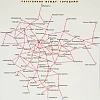 Карта настенная ЦФО (+СПб) 1,58х1,18 м,КН36