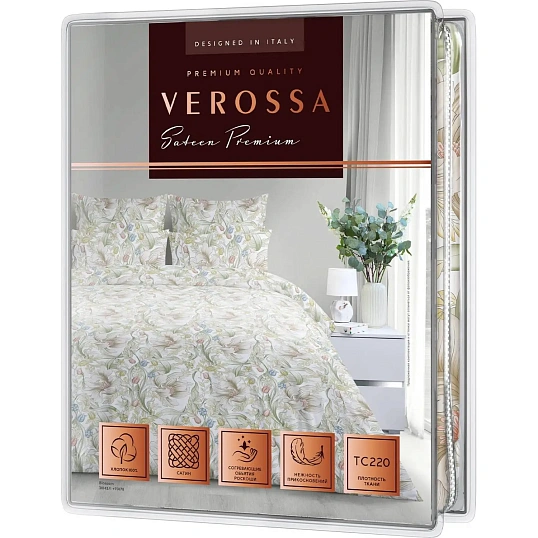 Постельное белье Семейное Сат. прем.(нав.50х70-2шт,70х70-2шт)Blossom,929262