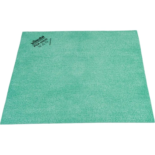 Салфетки хозяйственные ПВА микро 38x35 зеленые 5 шт. 143593