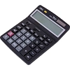 Калькулятор настольный ПОЛНОРАЗМ. Deli E39259,16-р, дв.пит,193x149мм,черн