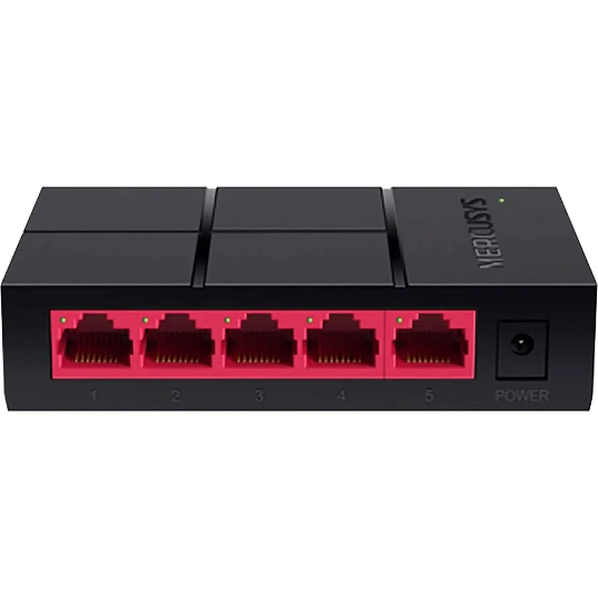 Коммутатор Mercusys MS105GS (L2) 5x1Гбит/с неуправляемый