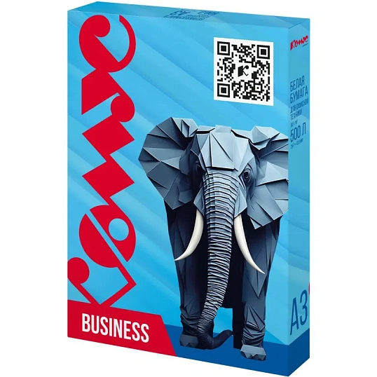 Бумага КОМУС ДОКУМЕНТ Business (А3, марка В, 80 г/кв.м, 500 л)