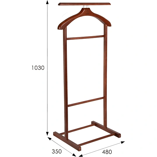 Вешалка ME_костюмная В 21Н средне-коричневый
