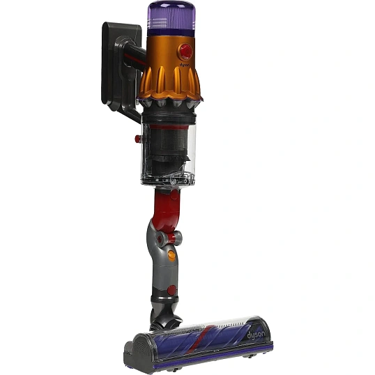 Пылесос Dyson SV46 V12 Detect Slim Absolute 545Вт серебристый/желтый