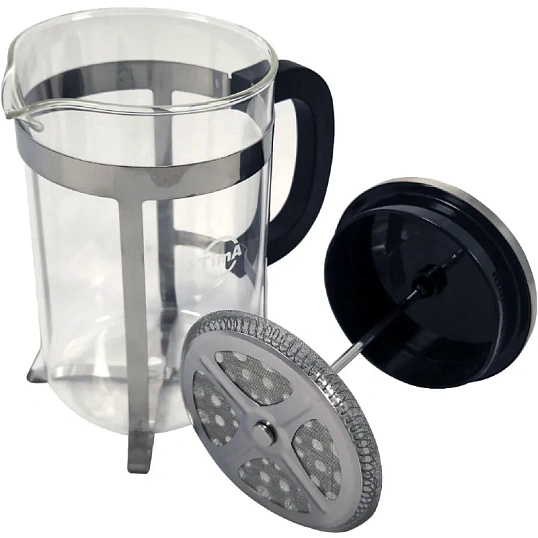 Френч-пресс TimA Канноли нерж.сталь, боросил.стекло, пластик ручка 800мл