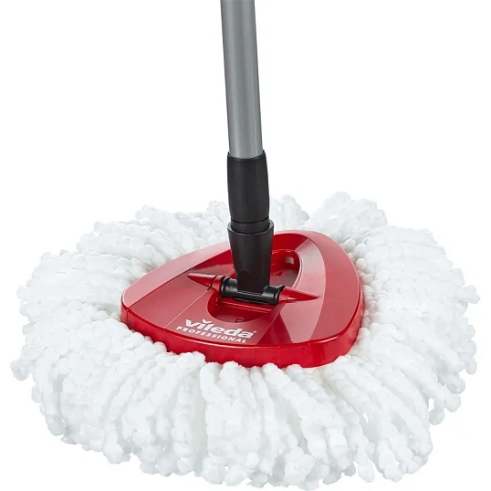 Комплект для уборки Vileda УльтраСпин Мини 158011 красный стелескоп.ручкой