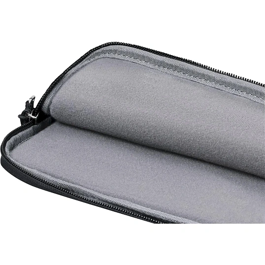 Сумка для ноутбука Solid 15.6 (Солид) PU кожа, черный, карман
