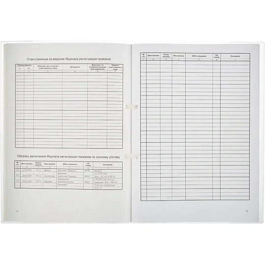 Журнал регистрации приказов  по личному СОСТАВУ, 32л