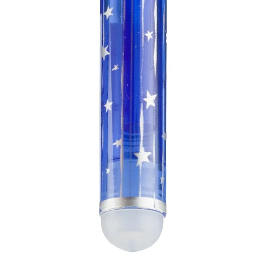 Ручка гелевая со стираем чернилами Attache корп синий, линия 0.5 мм, синяя