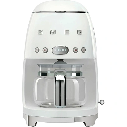 Кофеварка капельная Smeg DCF02WHEU белый