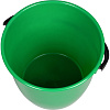 Ведро хозяйственное Крепыш 13л пластиковое зеленое