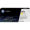 Картридж лазерный HP 651A CE342A жел. для СLJ Enterprise 700