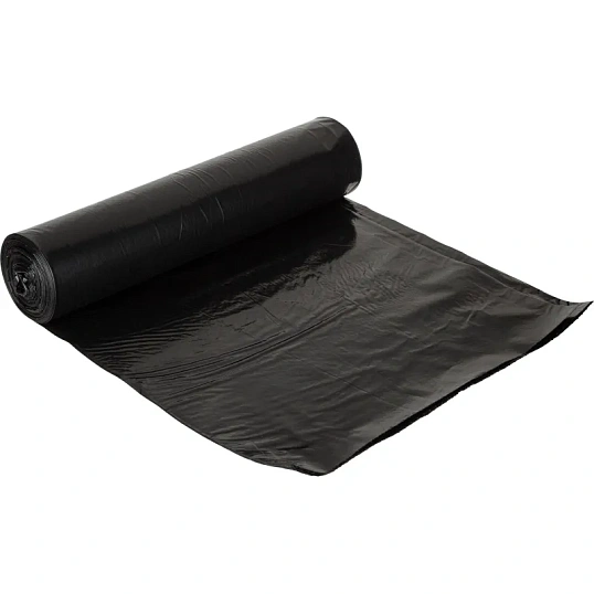 Мешки для мусора ПВД 360л 40мкм 5шт/рул черные 120х160см Практичные