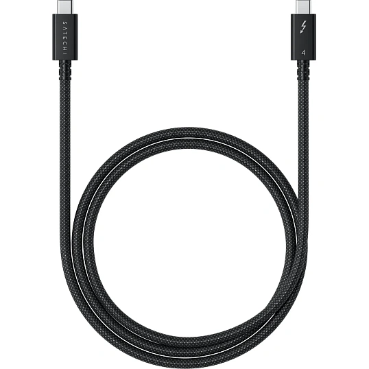 Кабель Satechi Thunderbolt 4 Pro Cable. Длина: 1м. Цвет: черный