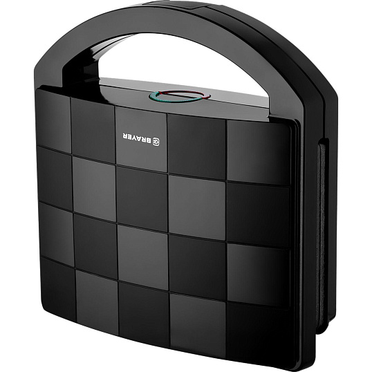 Вафельница BRAYER 2307BR, 750Вт, белг.вафли,панель 22,5x13 см,антиприг.покр