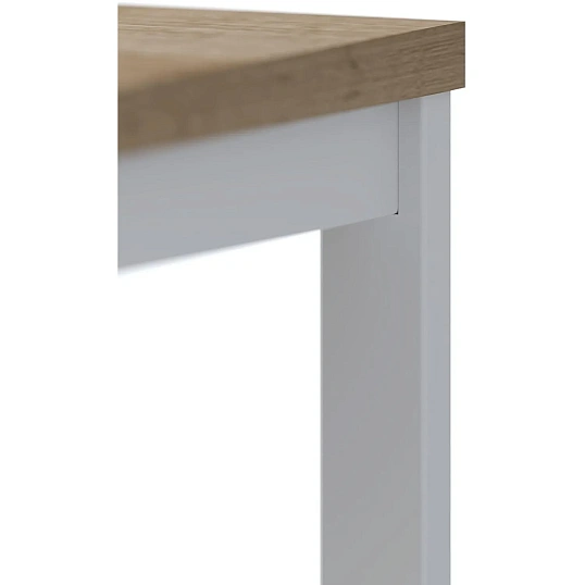 Раб.станц.Комус Мебель К-Loft 241S018 1380х1370х752 2раб.м. дуб натур/белый